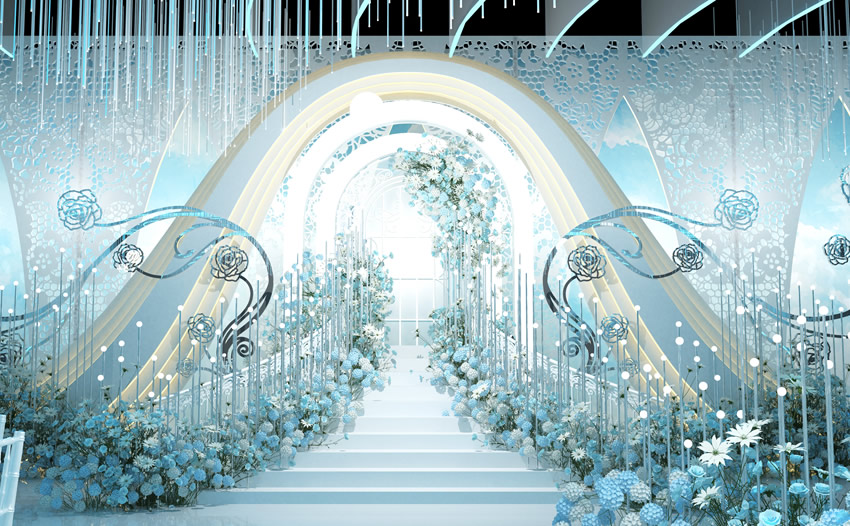 富阳釡香烙馍村水晶厅效果展示